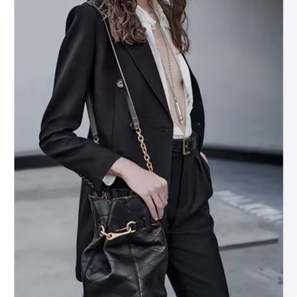 Authentic Saint Laurent Le Maillon Hook Bucket Bag- pre-owned - Picture 14 of 14